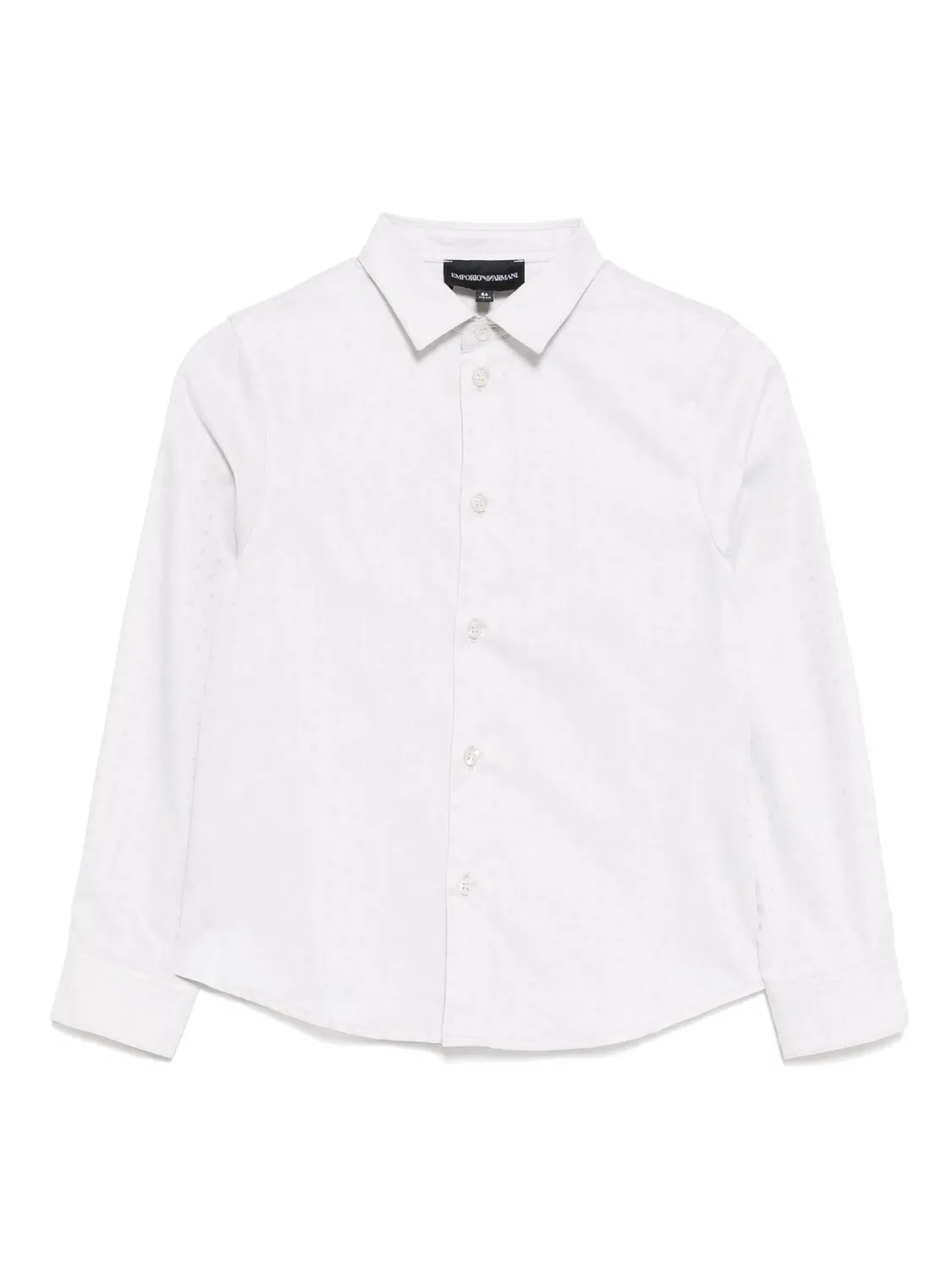 Рубашка с длинным рукавом Emporio Armani, нейтральный