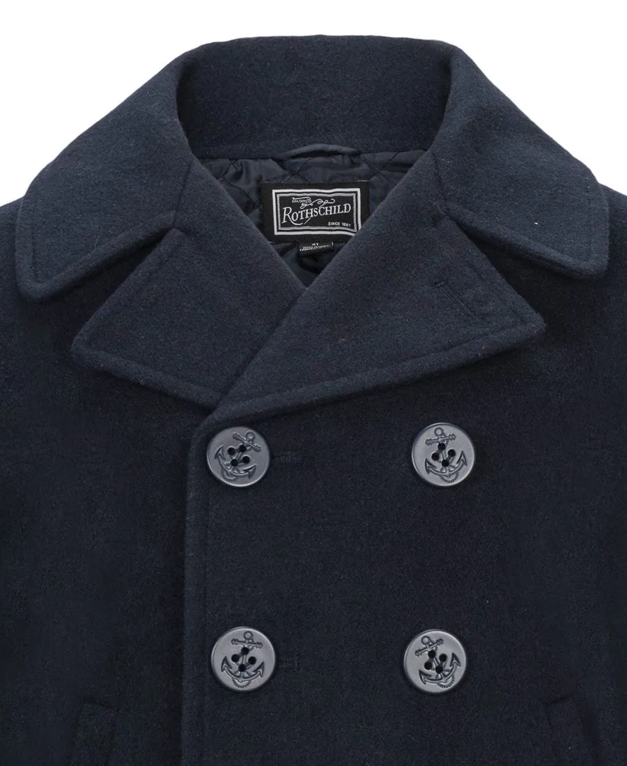 Пальто с капюшоном и застежкой на пуговицы, модель Iconic Toggle Coat S Rothschild & CO, Dark Navy — фото 3