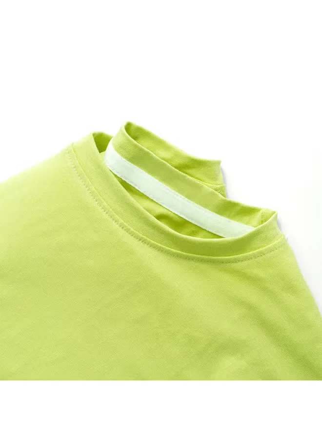 Футболка с коротким рукавом для мальчиков, avocado green, Bornbay, зеленый — фото 4
