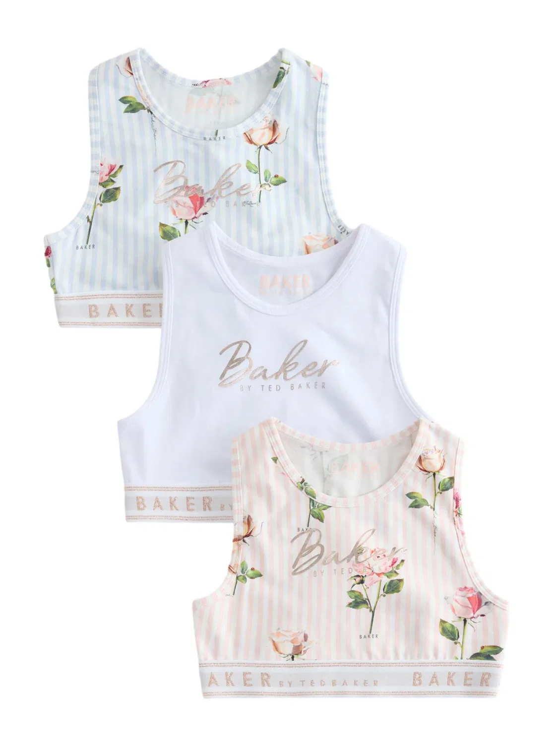 Топ Baker by Ted Baker белого цвета