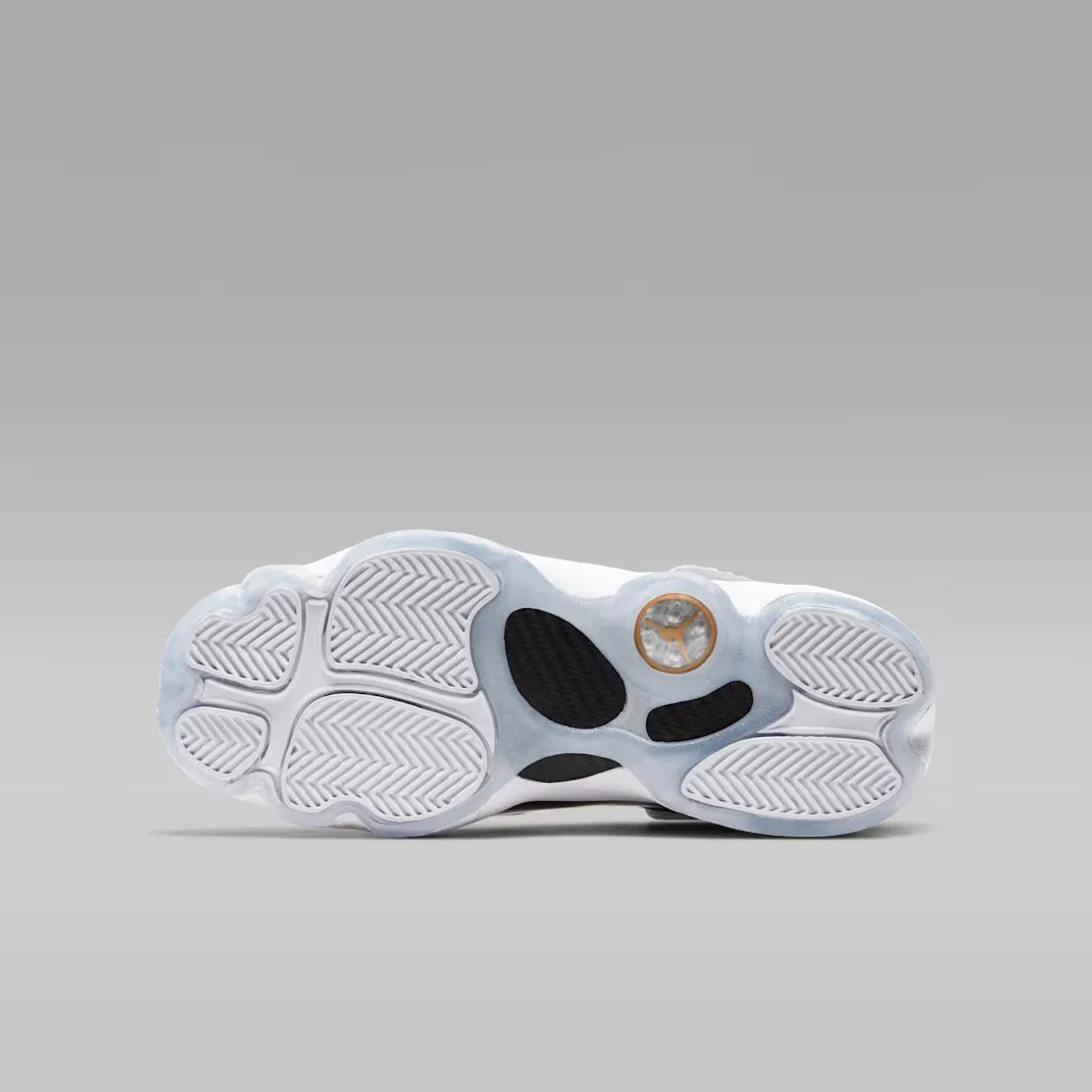 Обувь для детей постарше Jordan 6 Rings, White/Black/Ice/Metallic Gold — фото 2