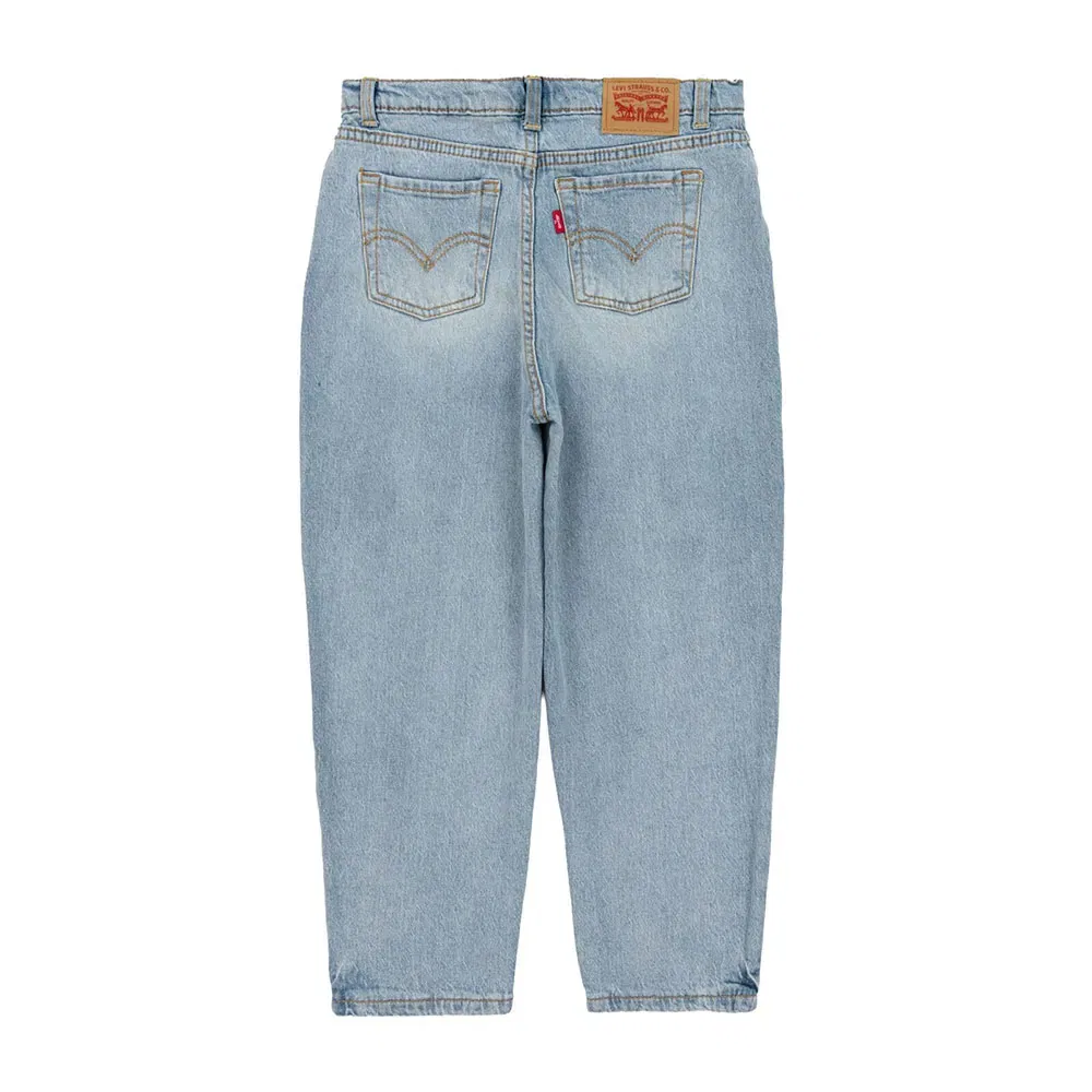 Детские джинсы для девочек Levi's Baggy Barrel, Blue — фото 2
