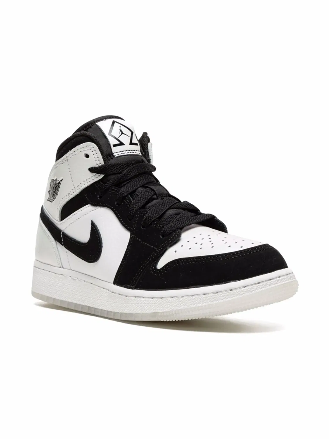 Кроссовки Air Jordan 1 Mid белые