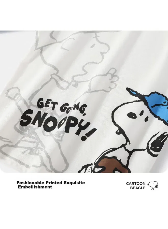 Комплект пижамный с длинным рукавом Snoopy, синий — фото 3