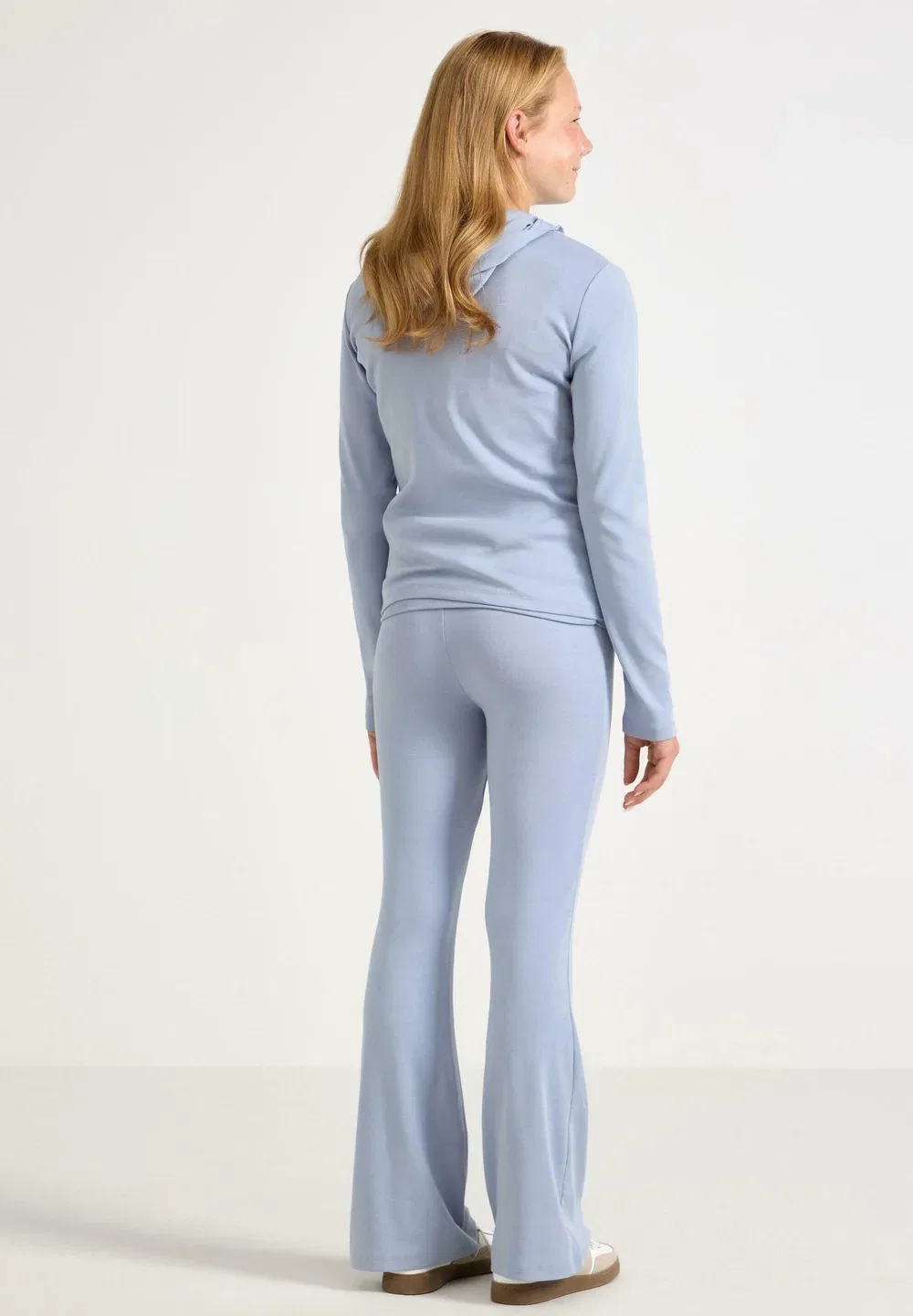 Брюки для йоги - леггинсы - брюки Lindex, Light Blue — фото 3