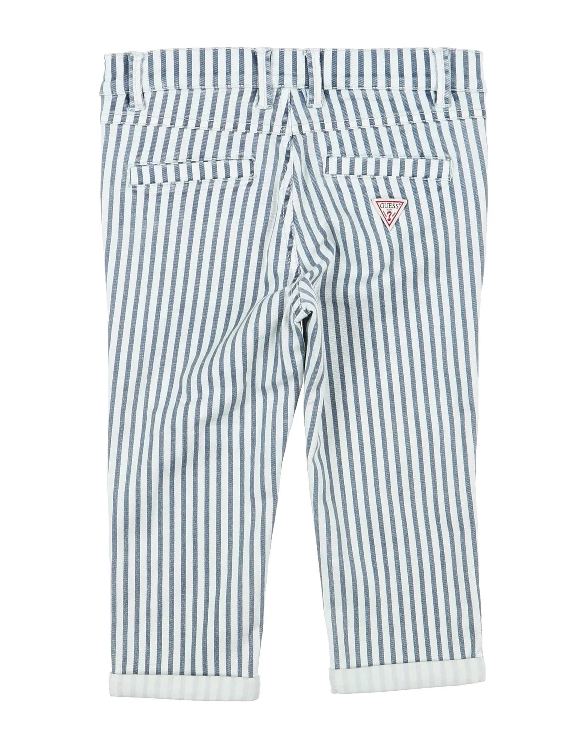 Детские джинсы для девочек прямого кроя Guess, белый — фото 2