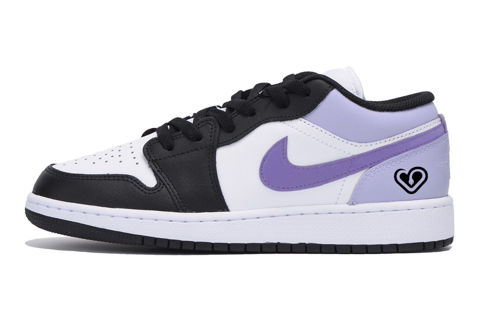 

Jordan Баскетбольные кроссовки Air 1 Vintage, низкие, мужские, цвет: черный, фиолетовый