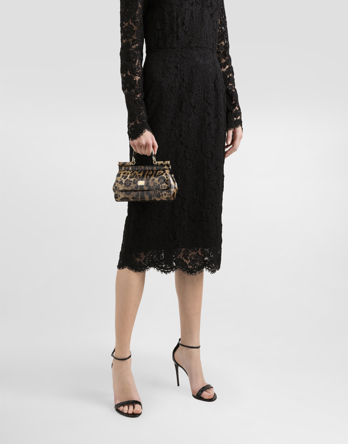 Сумка small sicily Dolce & Gabbana, принт — фото 2