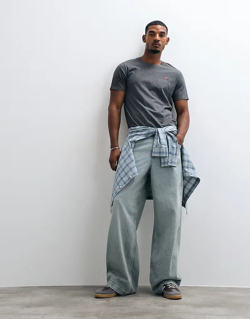 Футболка original с логотипом batwing Levi's, антрацитовый