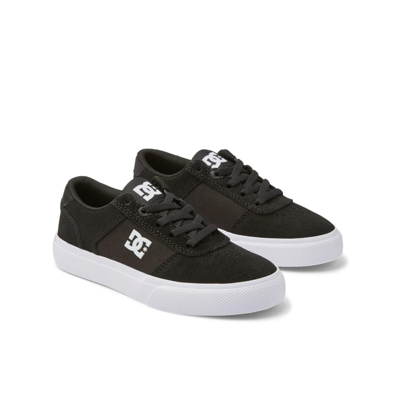 Детские текстильные кроссовки Teknic DC Shoes, Black/White