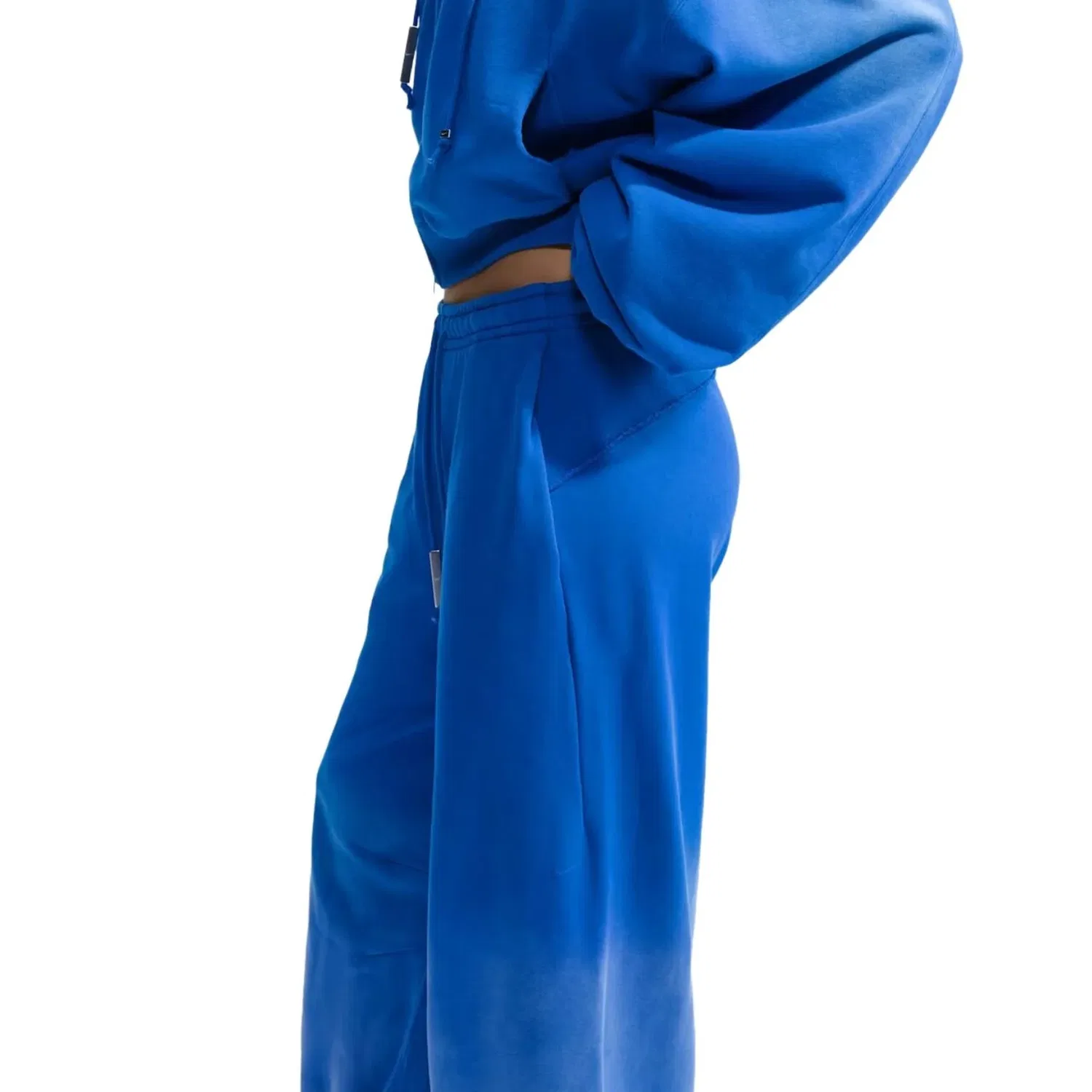 Женские брюки Energy Studio Fleece Pants 'Blue' Nike, синий — фото 3