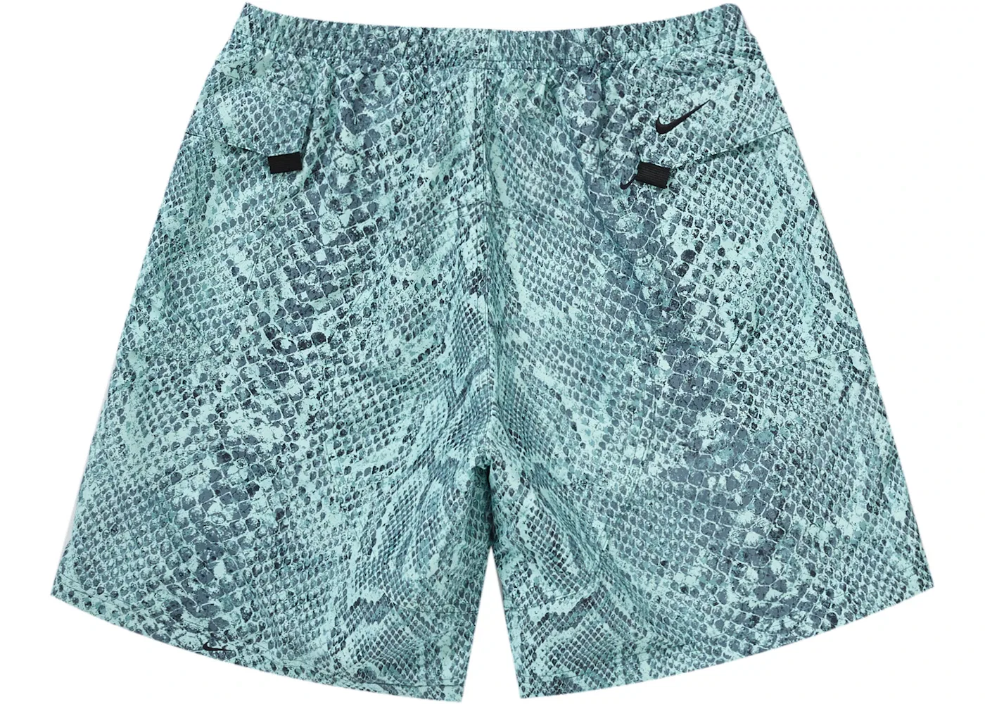 Мужские шорты с принтом Supreme Nike ACG Nylon Trail Short, Mint Snakeskin — фото 2