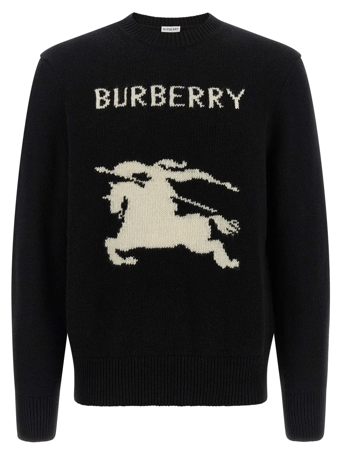 Свитер с логотипом EKD BURBERRY, черный