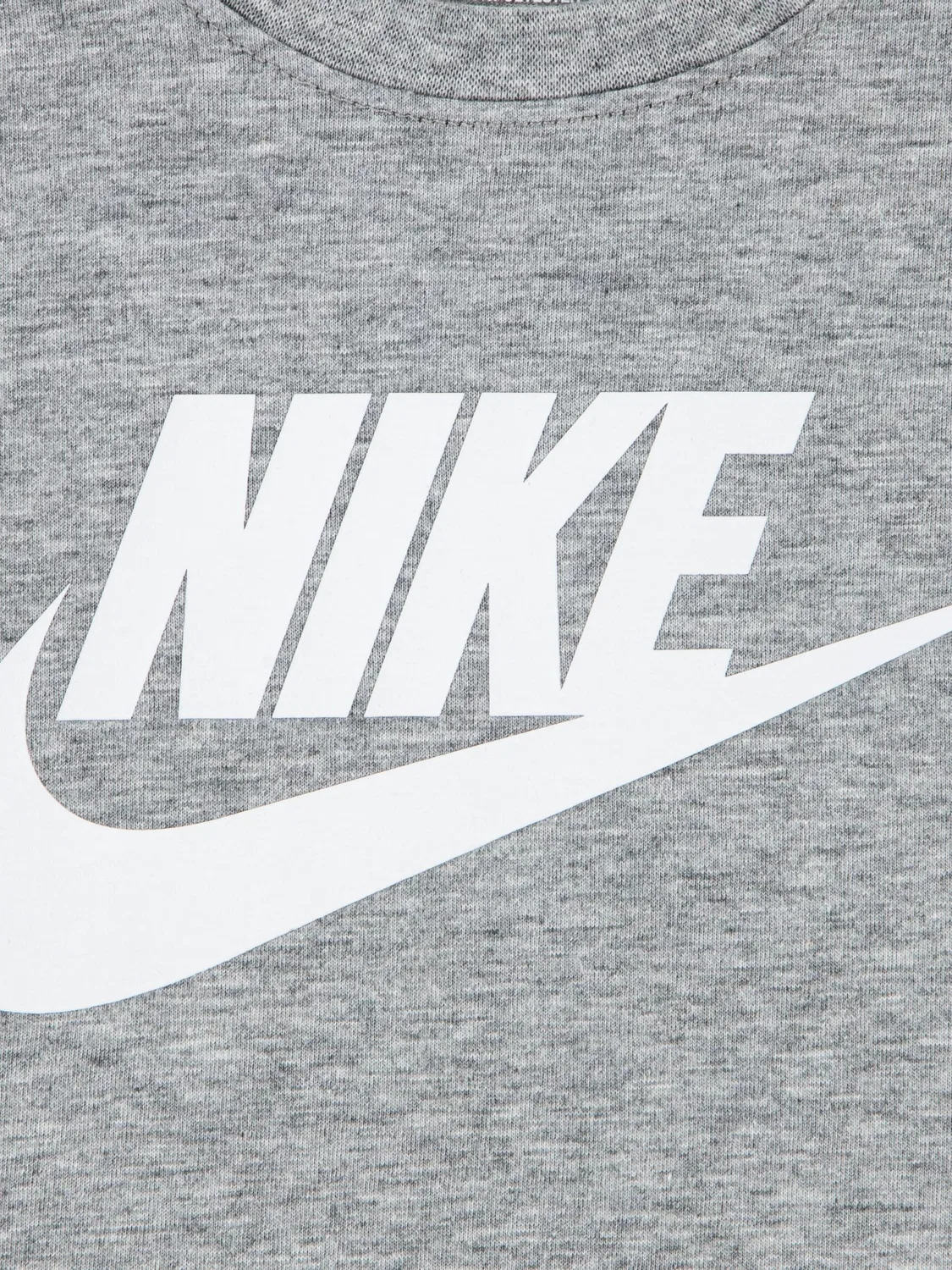 Комплект из футболки и шорт Nike Club Hbr, серый/темно-синий — фото 3