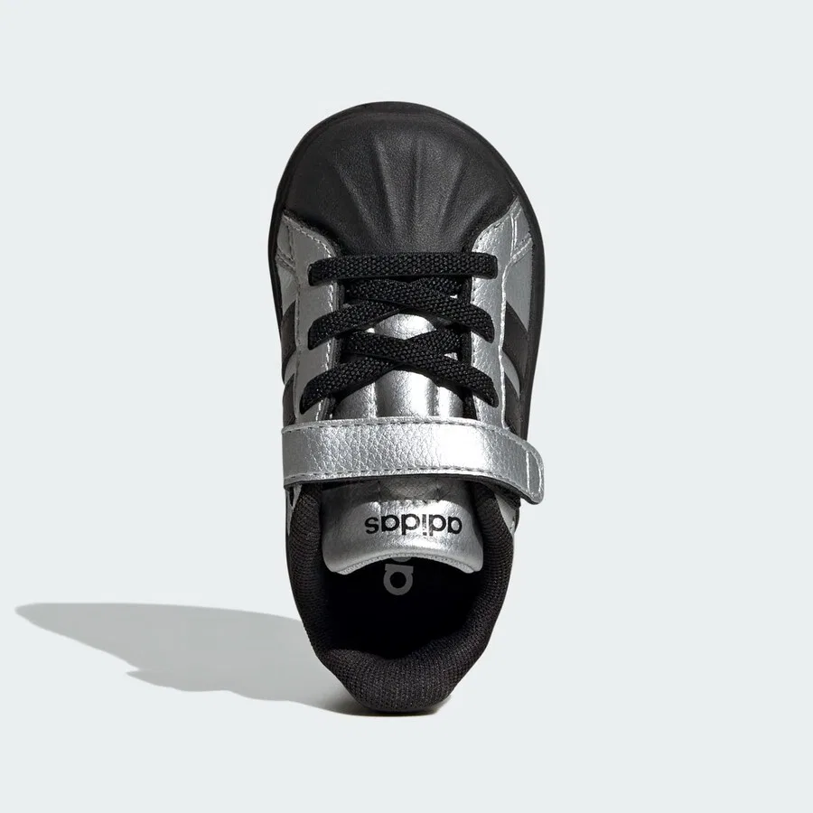 Спортивные кроссовки ADIDAS SPORTSWEAR 'Streetalk' серебристого цвета — фото 3