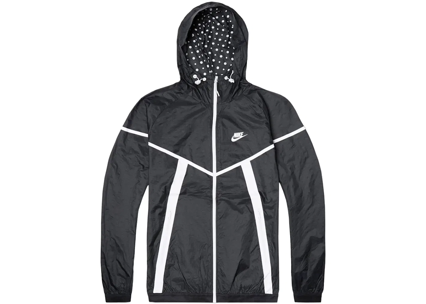 Мужская куртка с длинным рукавом Nike Windrunner Jacket, Black/White