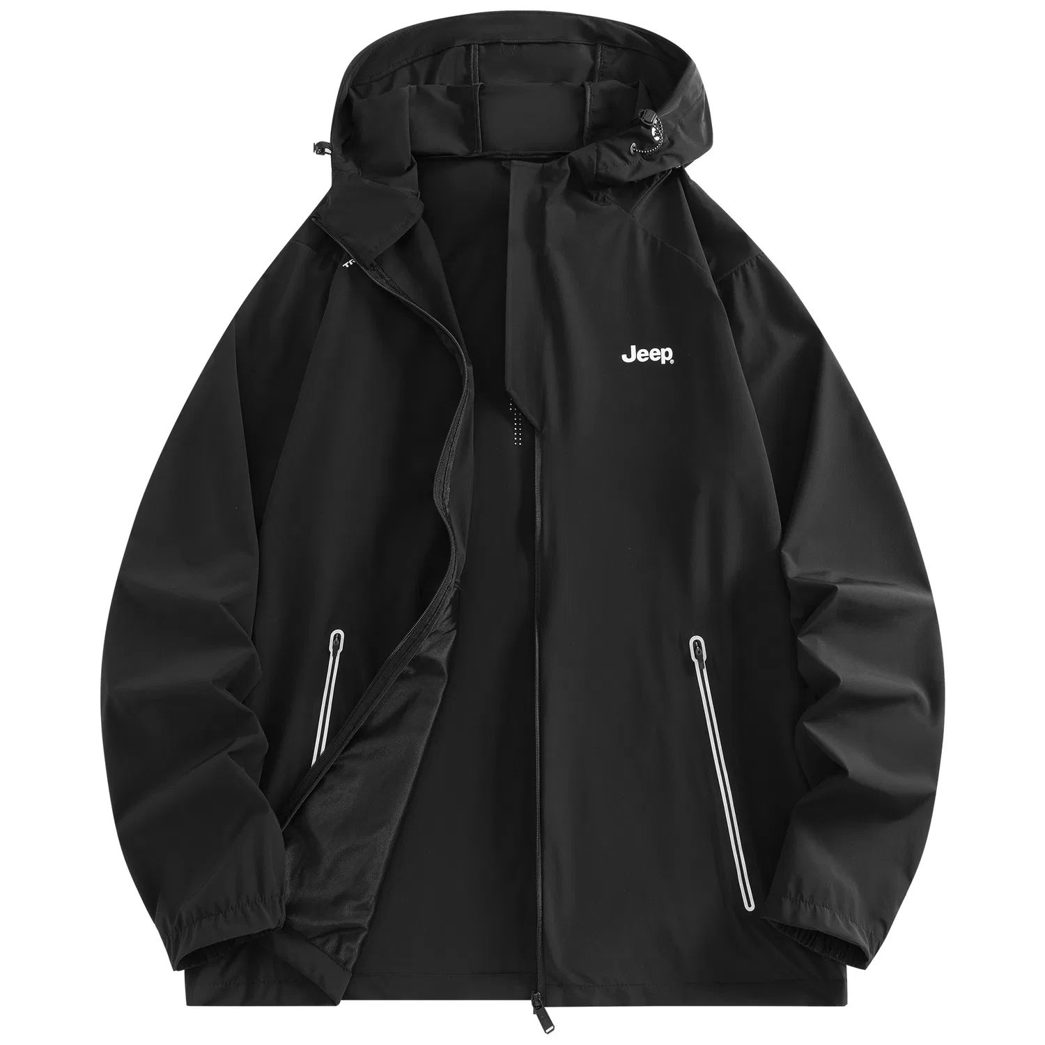 Детская куртка для защиты от солнца легкая с длинным рукавом Ice Peak Sun Protection Collection Jeep, Light Gray — фото 4