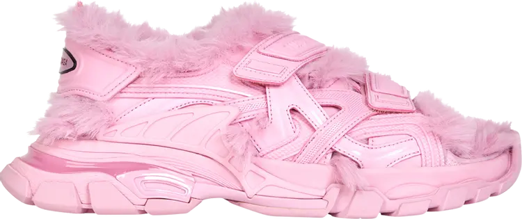 Сандалии Balenciaga Wmns Furry Sandal Pink, розовый
