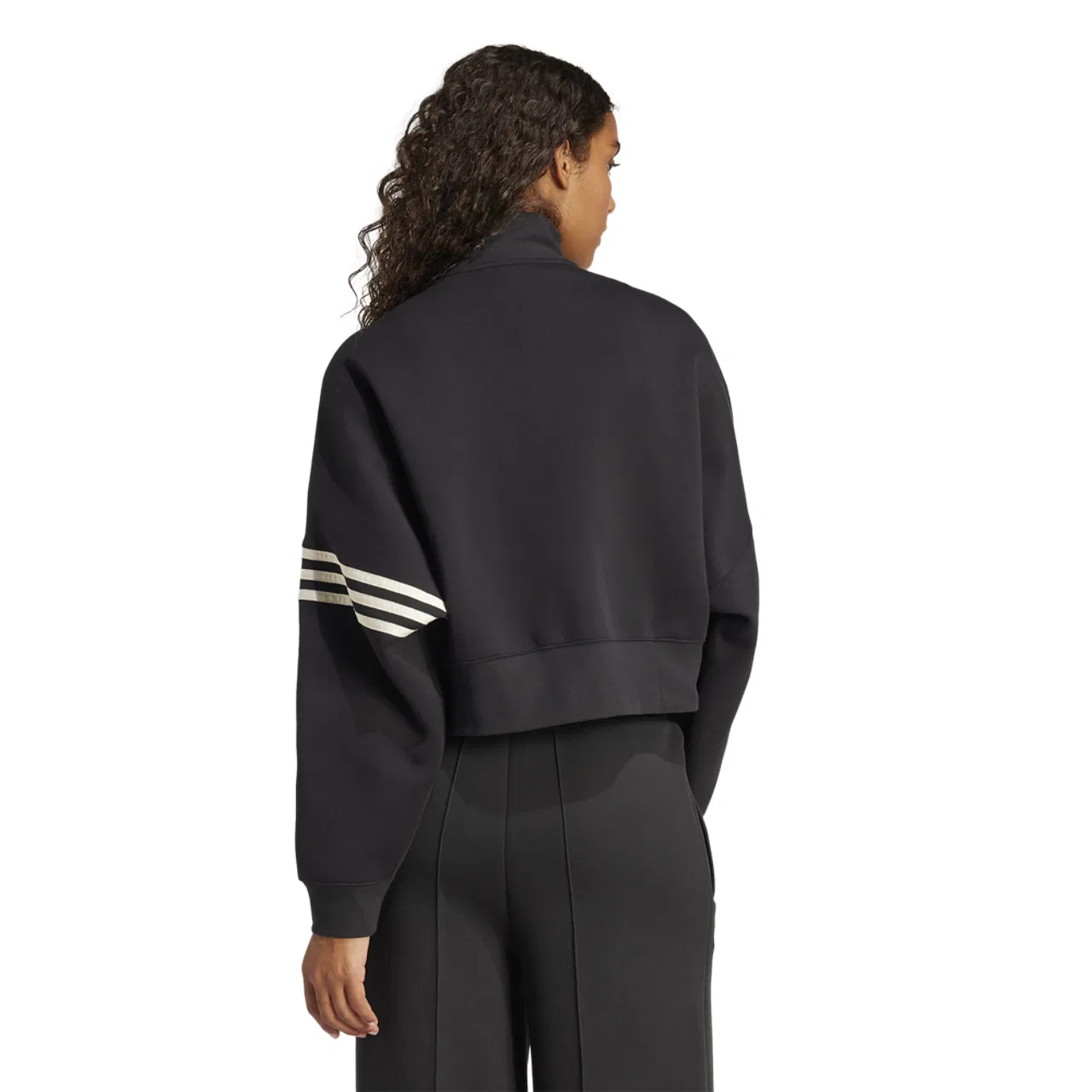 Женская куртка Neuclassic Track Top Adidas, цвет Cream White/Black — фото 3