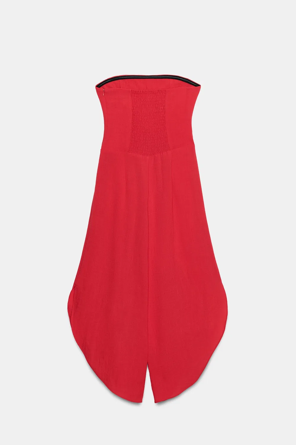 Комбинезон с асимметричным подолом ZARA, Red — фото 4