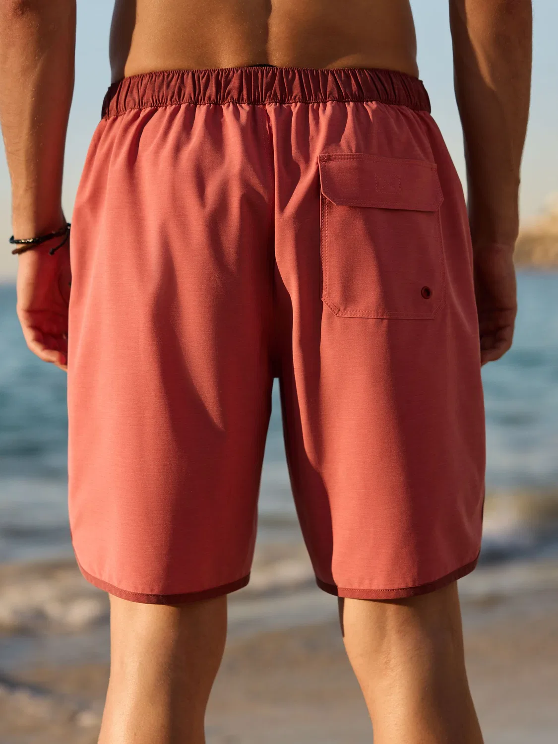 Плавки Motionflex Board Shorts Next, красные — фото 3