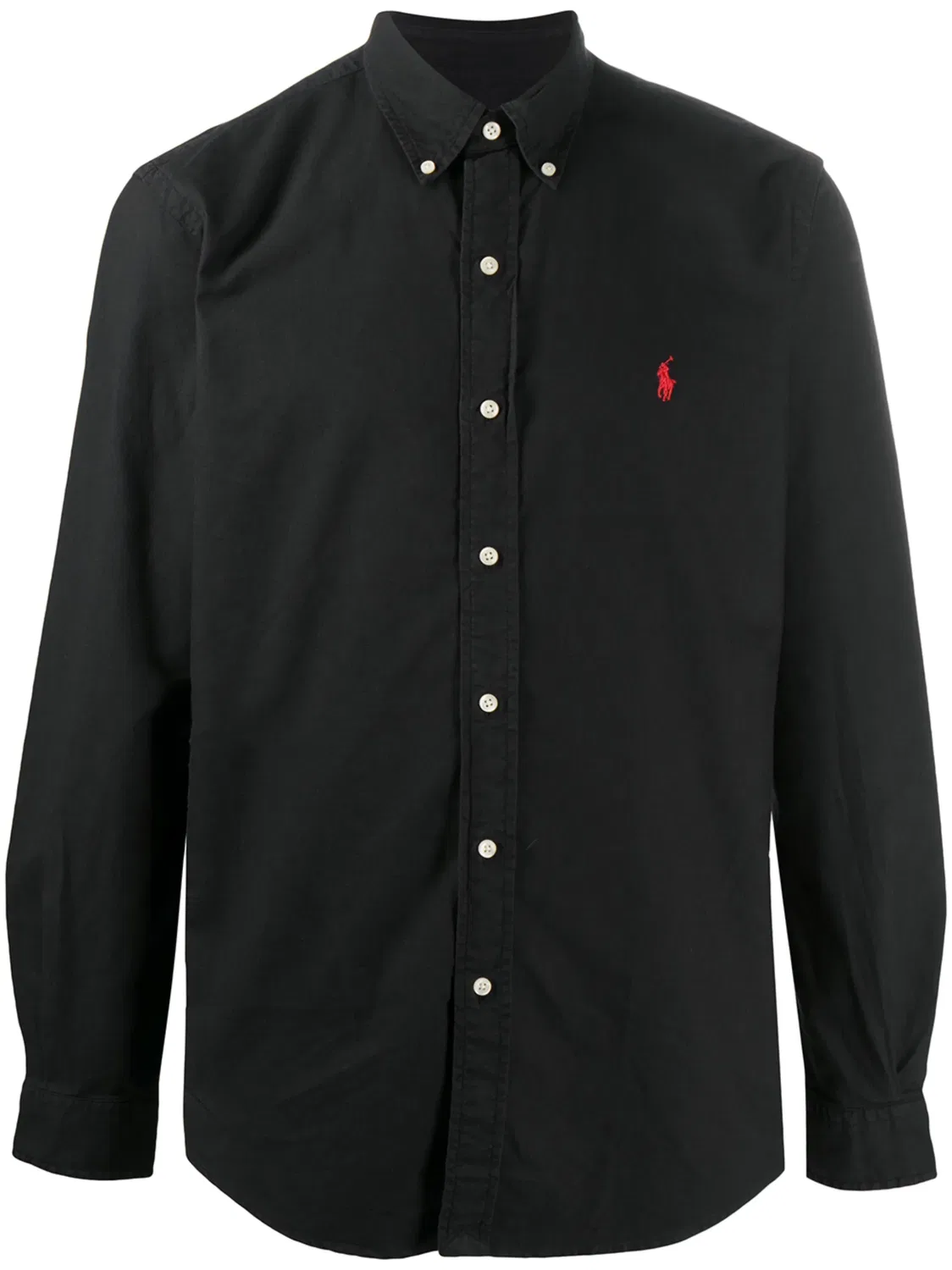 Polo Ralph Lauren Рубашка с длинным рукавом, черная
