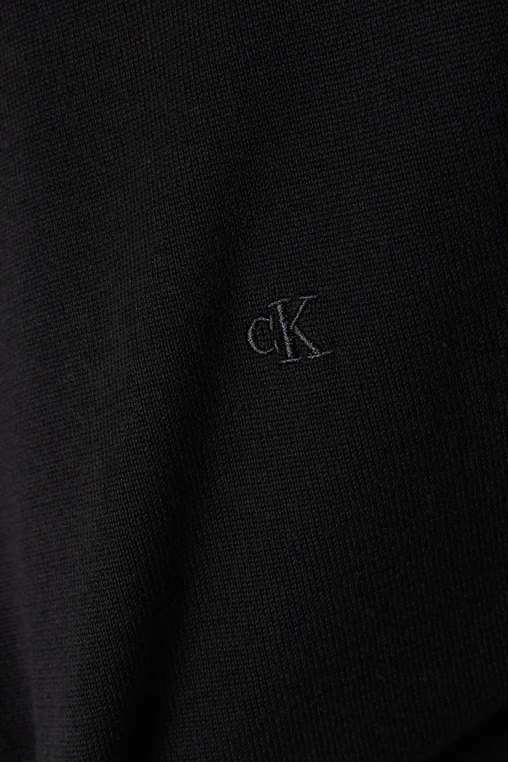 Свитер с коротким рукавом из хлопка Supima Calvin Klein — фото 4