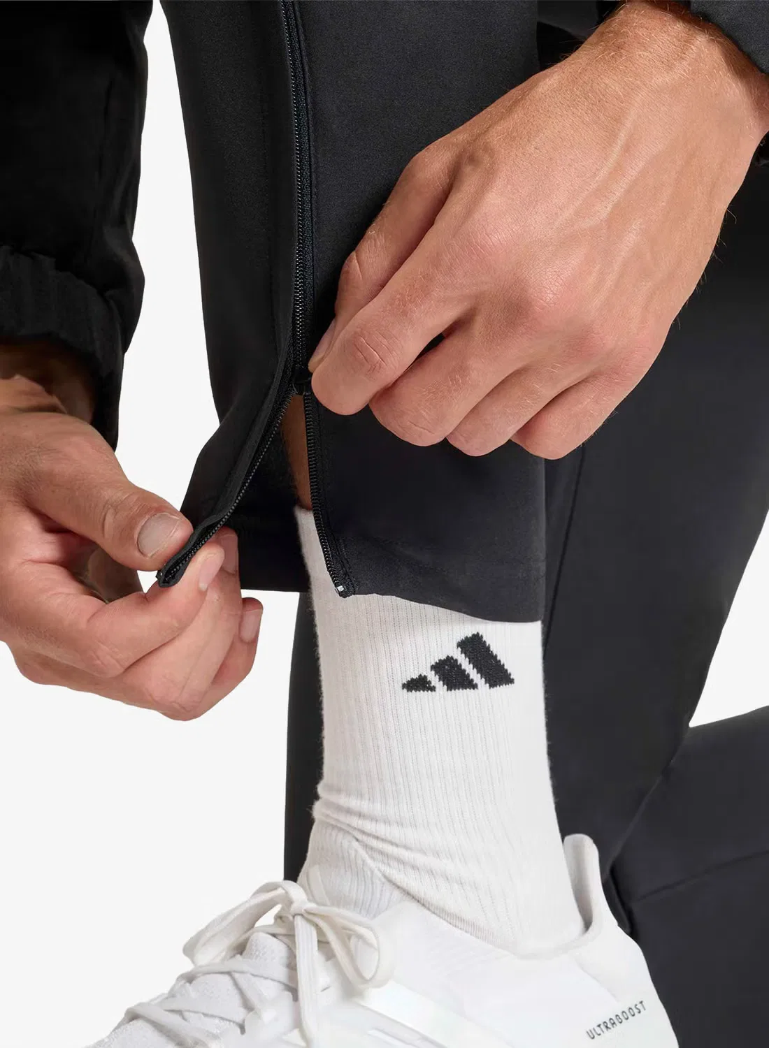 Штаны с дышащим материалом Entrada 26 Adidas, черный — фото 4