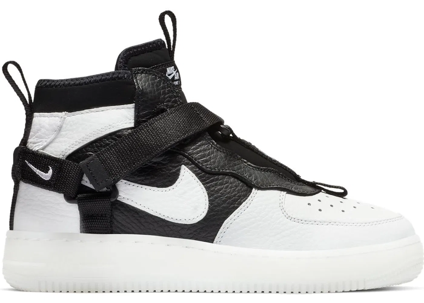 Детские кроссовки Lifestyle Nike Air Force 1 Utility Mid, Off White/Black-White