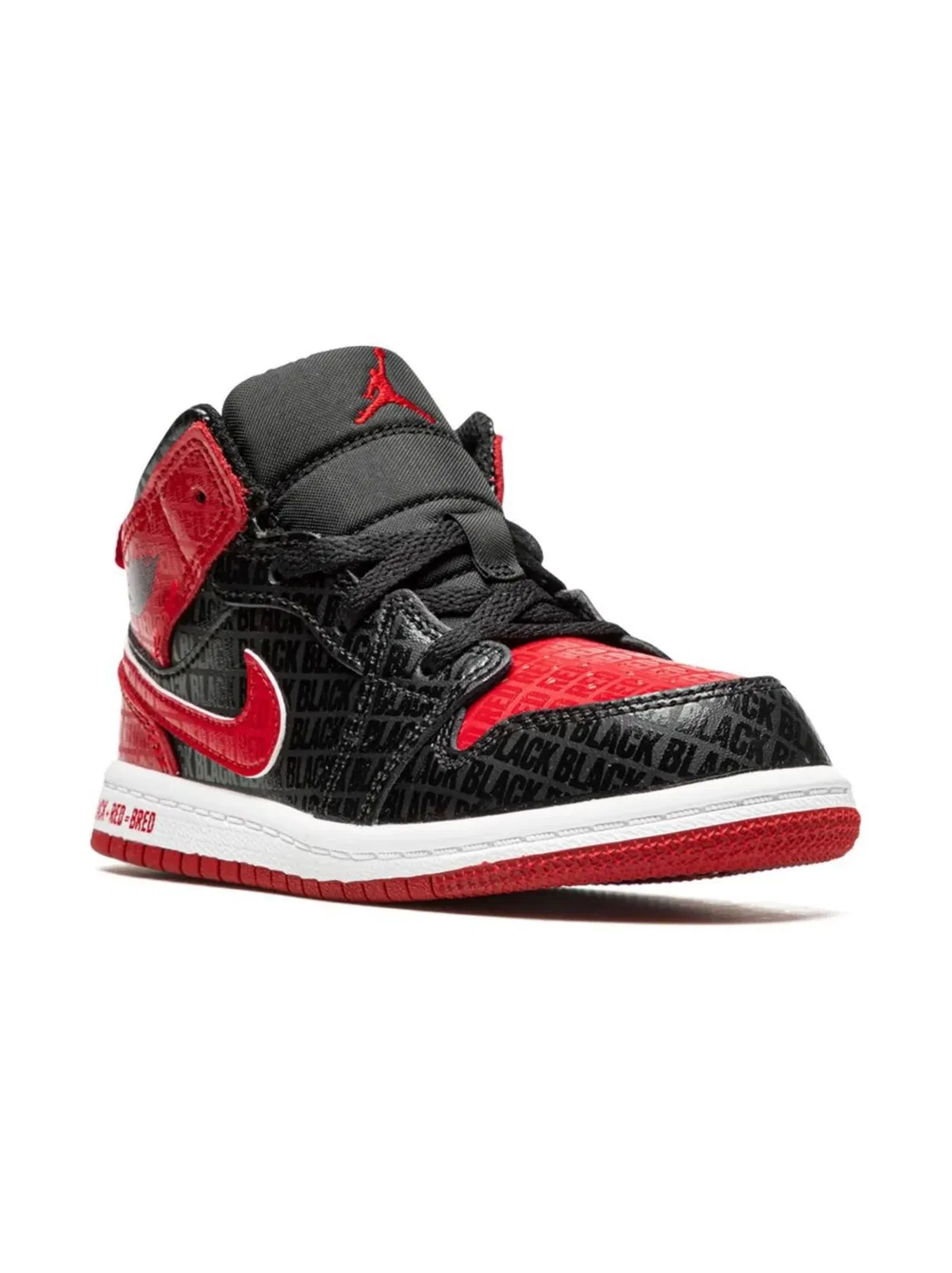 Кроссовки Jordan 1 Mid SS, черный