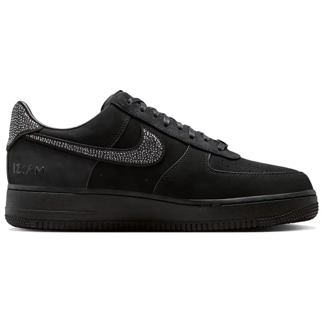 Детские кроссовки для скейтбординга Nike x Ja Morant X Swarovski Air Force 1 Low Top, Black — фото 2