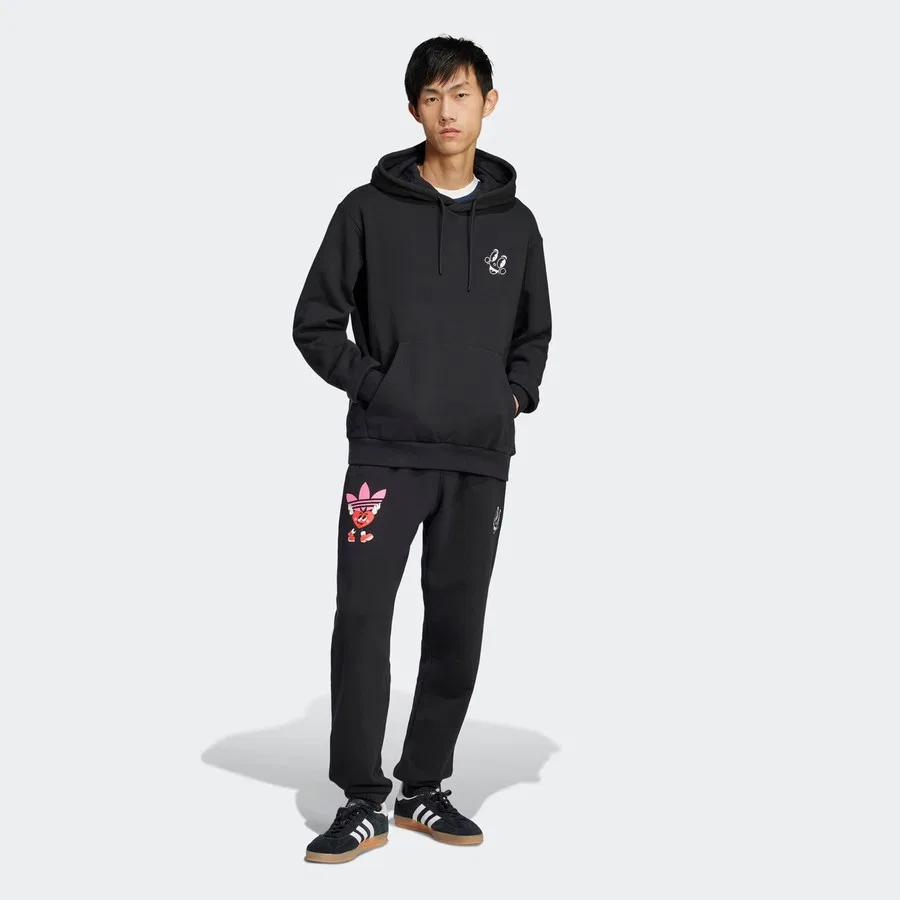 Свитшот с длинным рукавом Originals adidas, Черный — фото 2