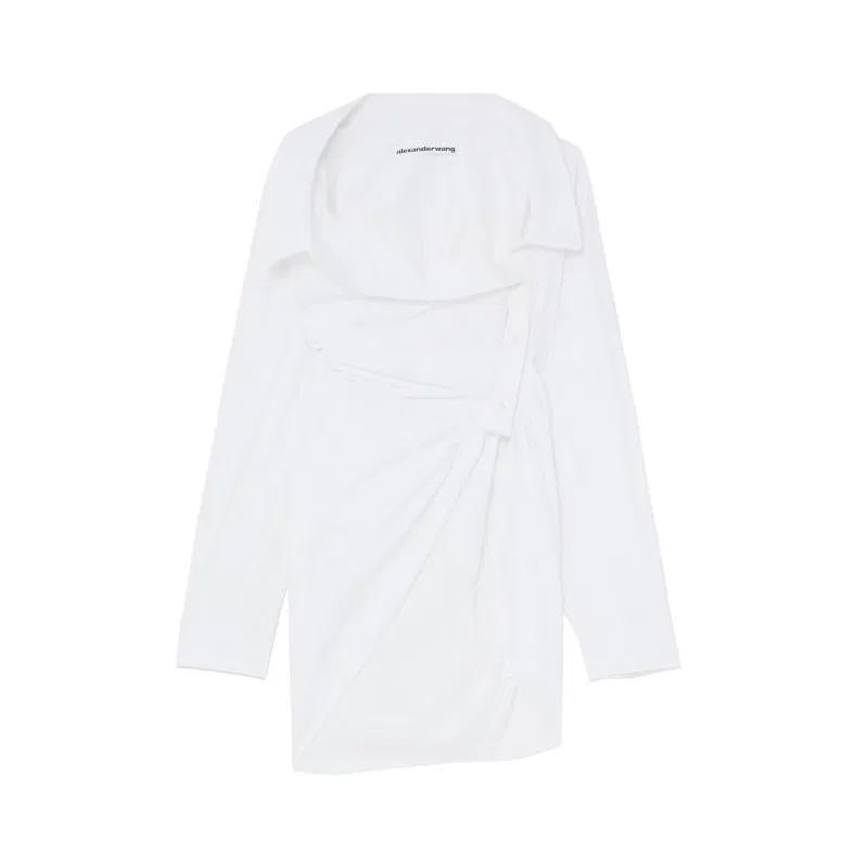 Рубашка женская с круглым вырезом, Alexander Wang, White