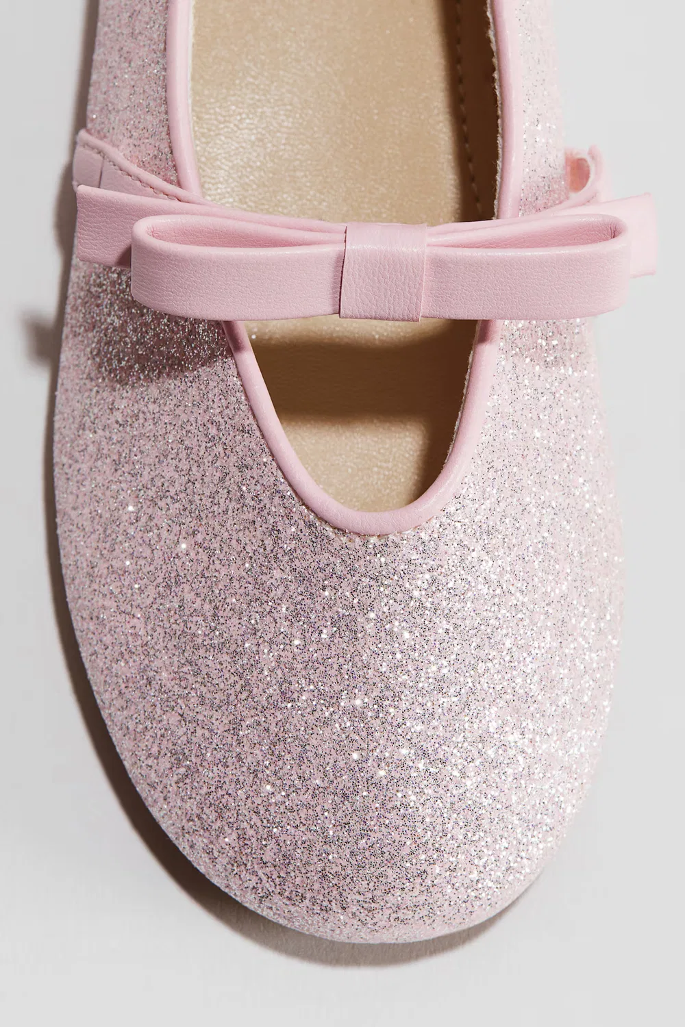 Балетки H&M, Hellrosa/Glitzernd — фото 3