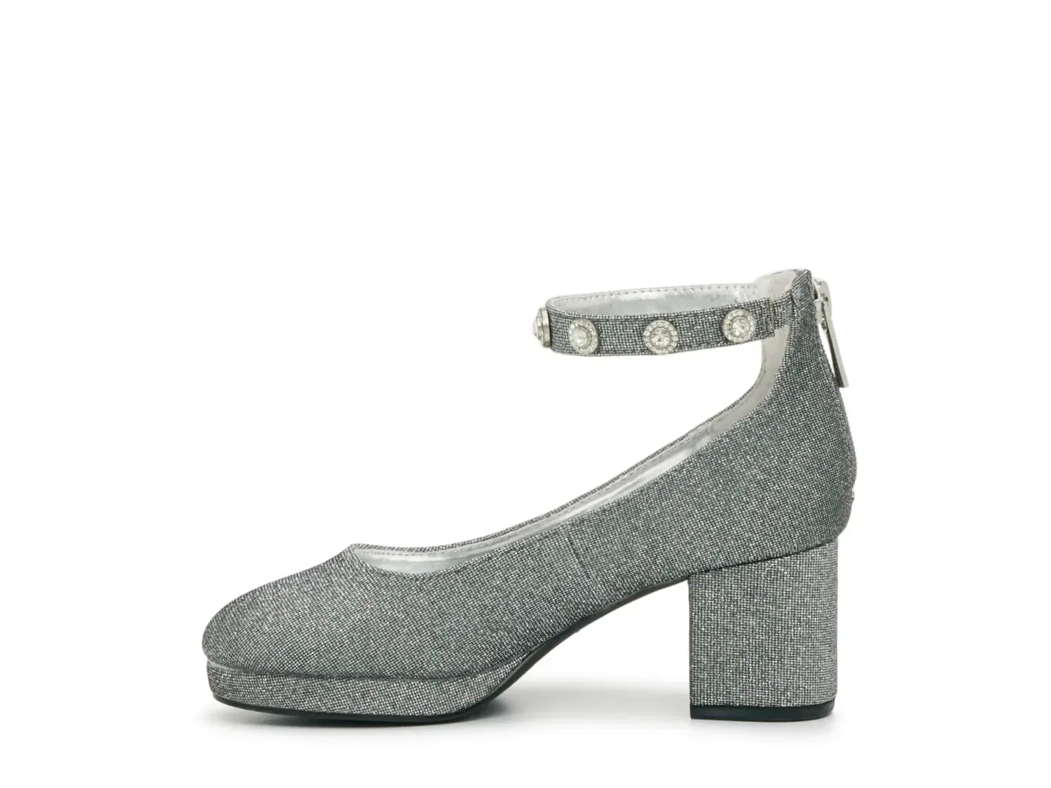 Туфли Camilla Pump на каблуке Nina, Black/Silver — фото 3