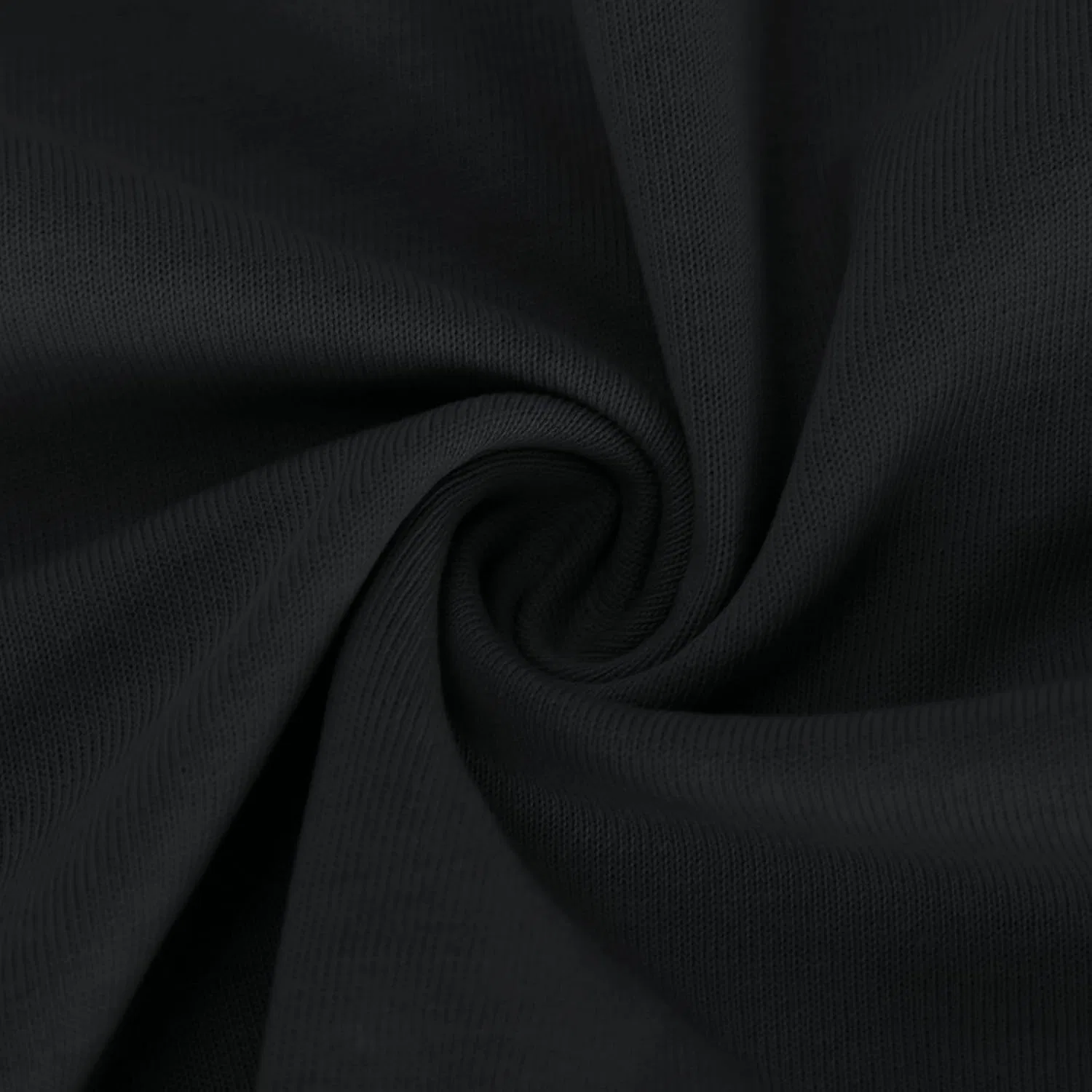 Мужская футболка с круглым вырезом классического кроя, Black — фото 4