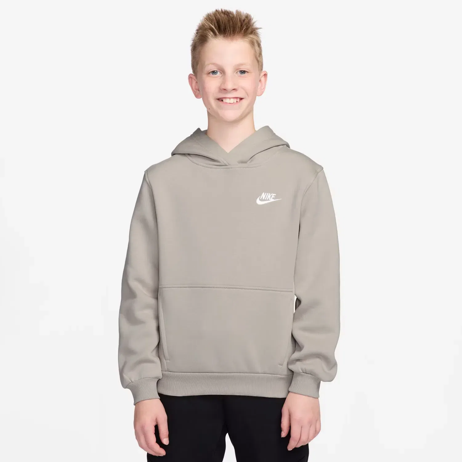 Детская худи Sportswear Club Fleece Nike, Beige