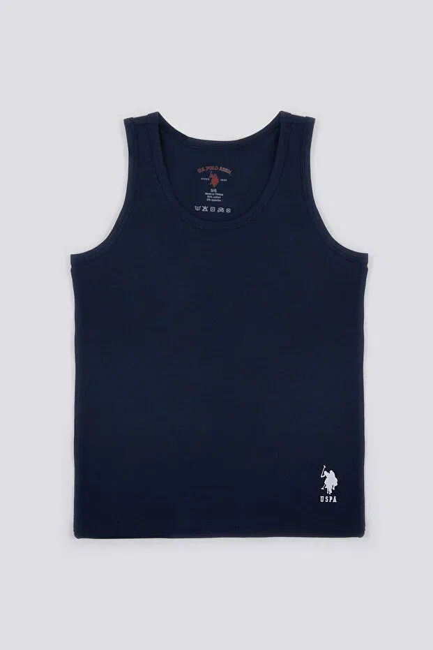 Детское нижнее белье для мальчиков хлопковое U.S. Polo Assn., Navy-White — фото 2