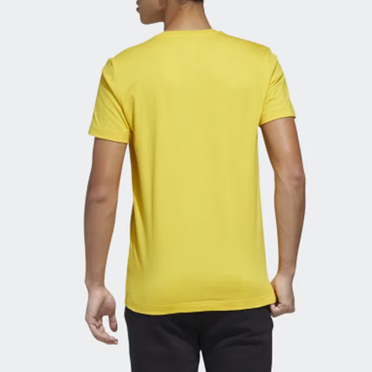 Футболка с круглым вырезом Neo m gk tee1 Adidas, желтый — фото 3