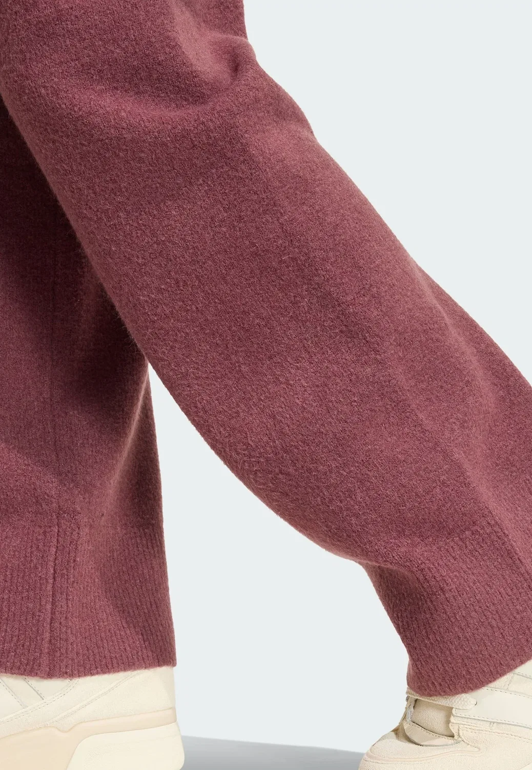 Основные трикотажные брюки - спортивные штаны Adidas Originals, Burgundy — фото 4