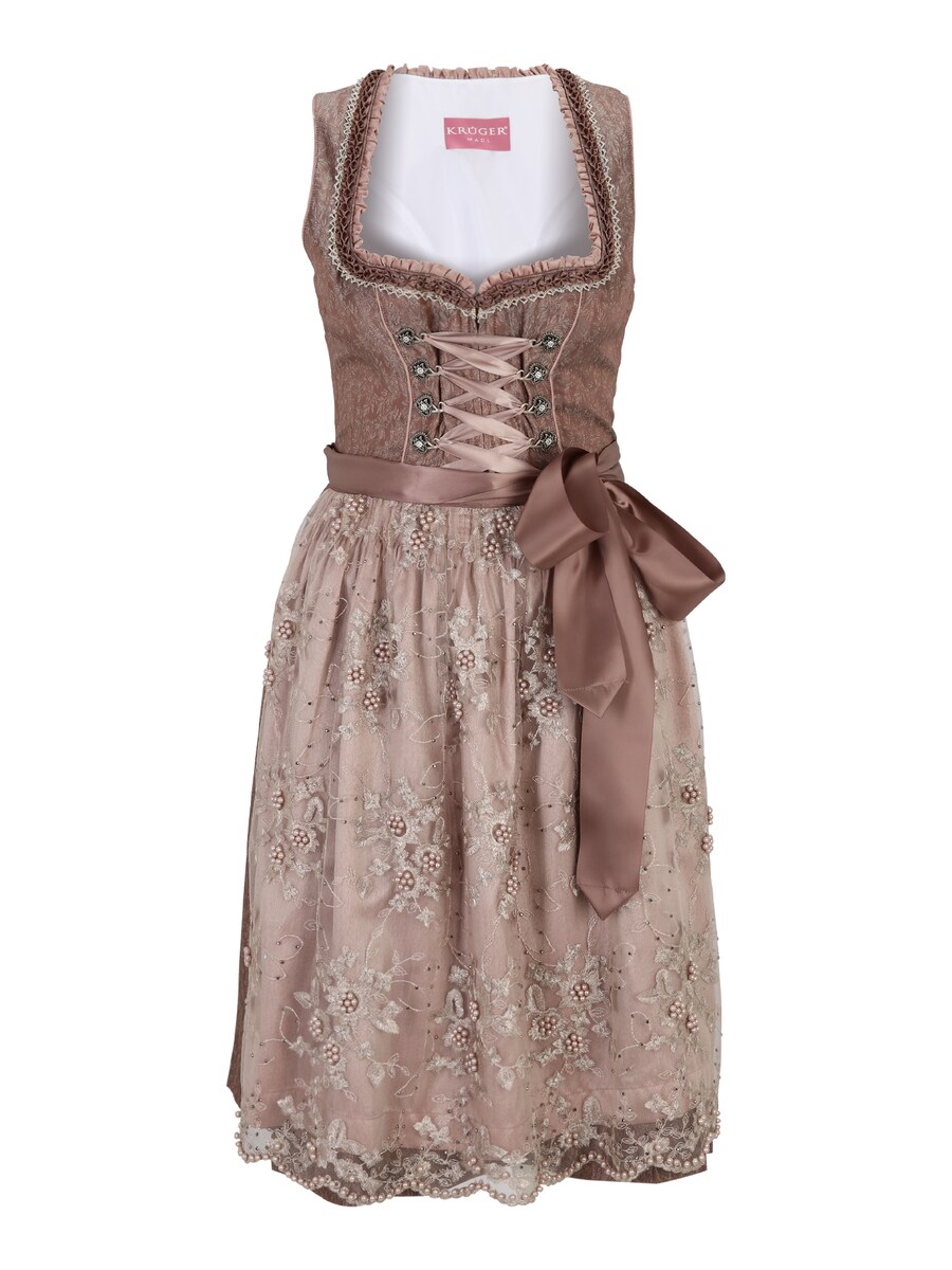 

Платье Krüger Madl Dirndl Delina, цвет chestnut brown