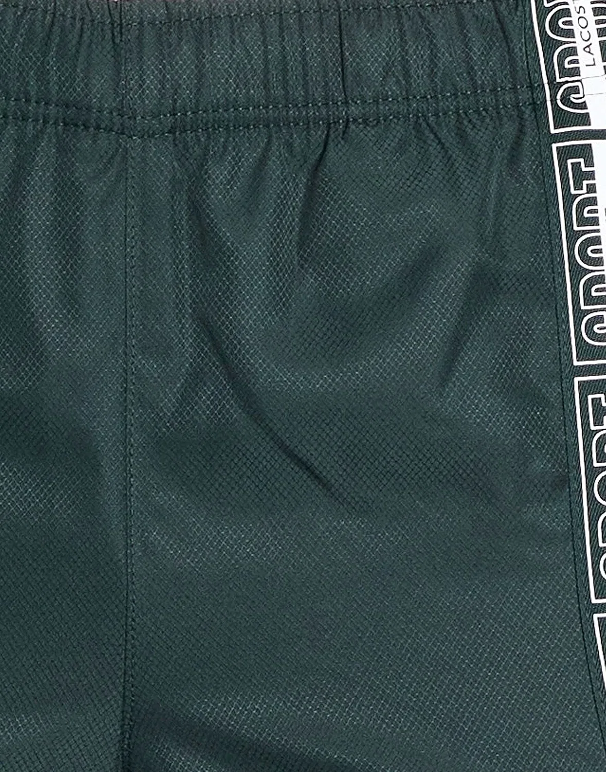 Мужские спортивные штаны с двухцветным дизайном Lacoste, темно-зеленый — фото 4