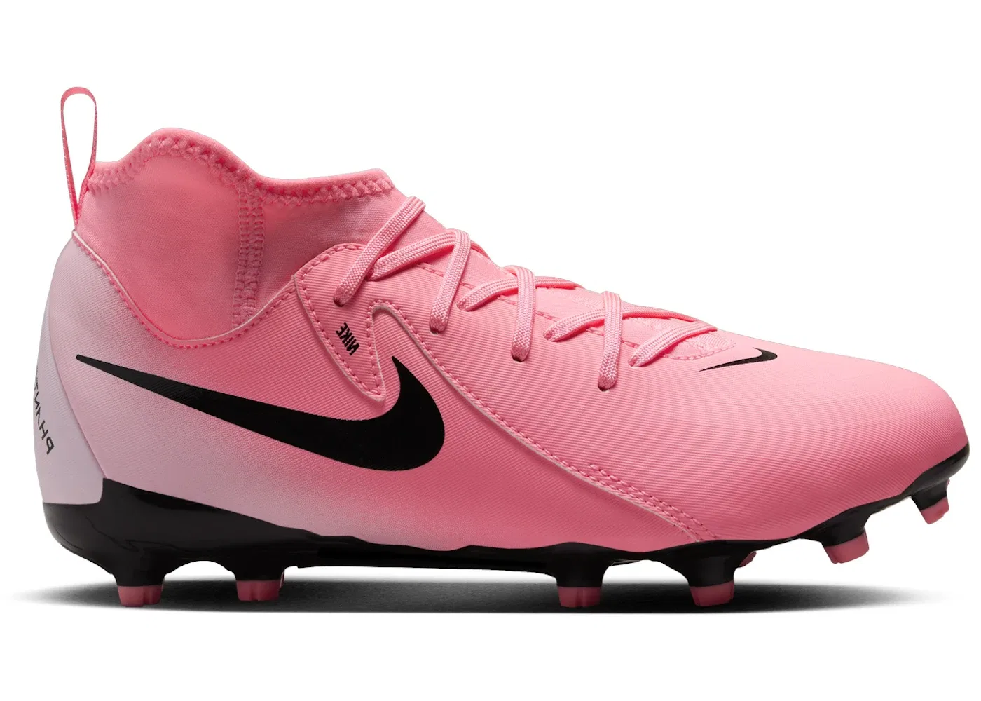 Детские бутсы с высокой поддержкой Nike Phantom Luna 2 Academy FG, Sunset Pulse/Black