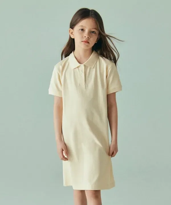 Пике поло платье, Cool Standard, Musinsa Standard Kids, Эгглет