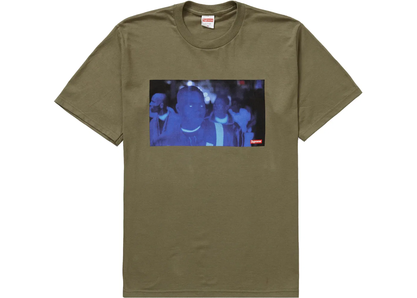 Мужская футболка с принтом Eats Its Young Supreme, Light Olive