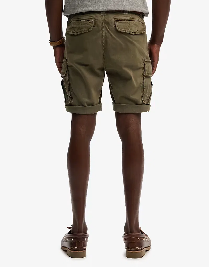 Карго-шорты Superdry Core луковый лук — фото 4