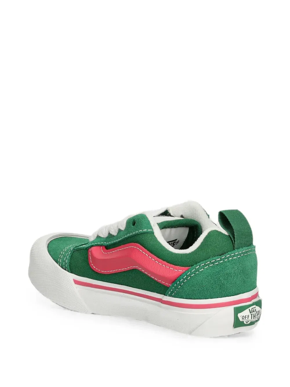 Кроссовки Knu Skool Vans Kids, зеленый — фото 3