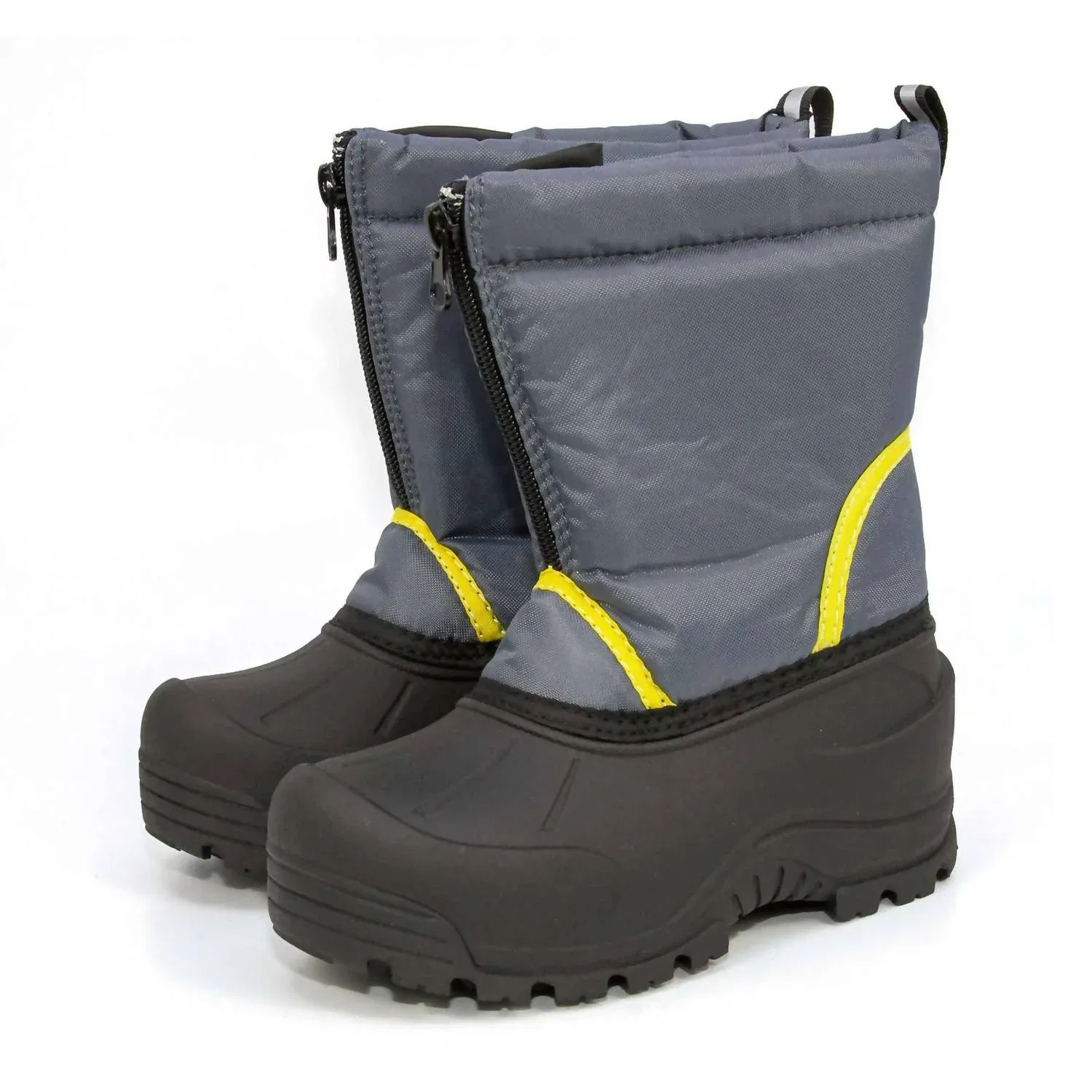 Детские зимние ботинки для мальчиков на молнии Icicle Snow Boot Northside, серый — фото 2
