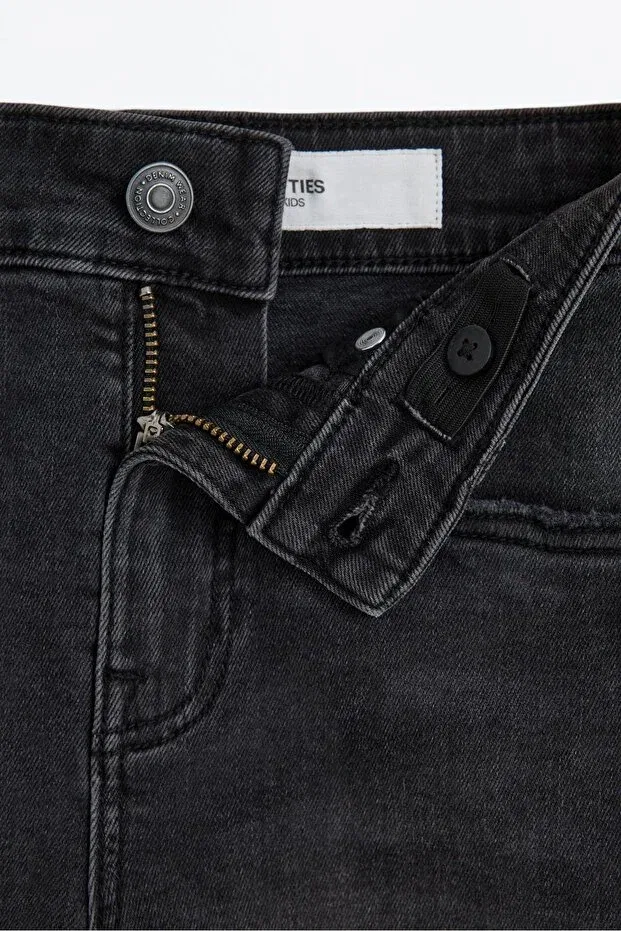Детские шорты джинсовые для мальчиков Slim fit denim bermudas Lefties, Black — фото 4