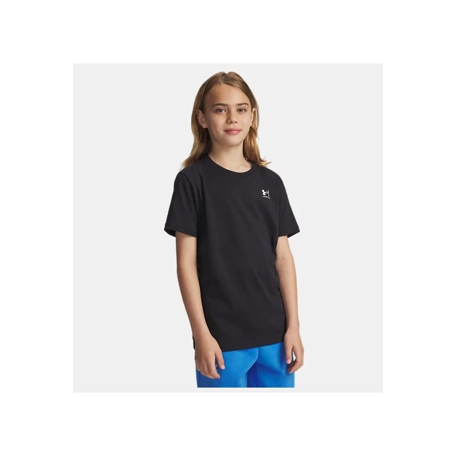 Детская футболка с длинным рукавом UA Sportstyle LC Under Armour, Зеленый